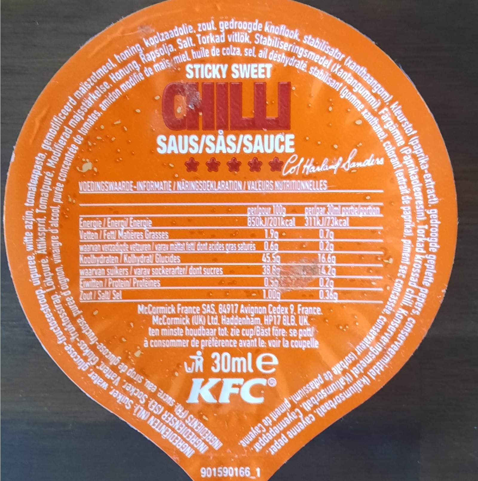 KFC's Chili saus